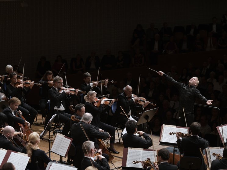 Yannick Nézet-Séguin dirigiert das Lucerne Festival Orchestra, 2024 © Peter Fischli / Lucerne Festival