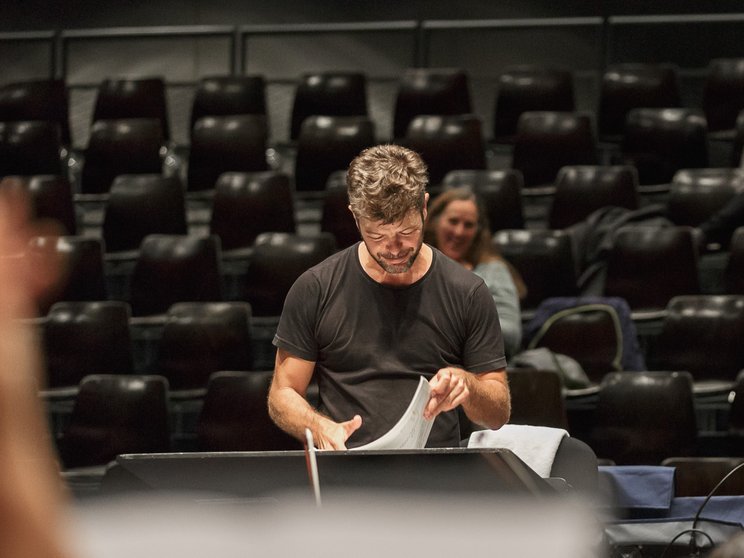 Pablo Heras-Casado in rehearsal with the Lucerne Festival Academy Orchestra, 2015 © Stefan Deuber / Lucerne Festival
