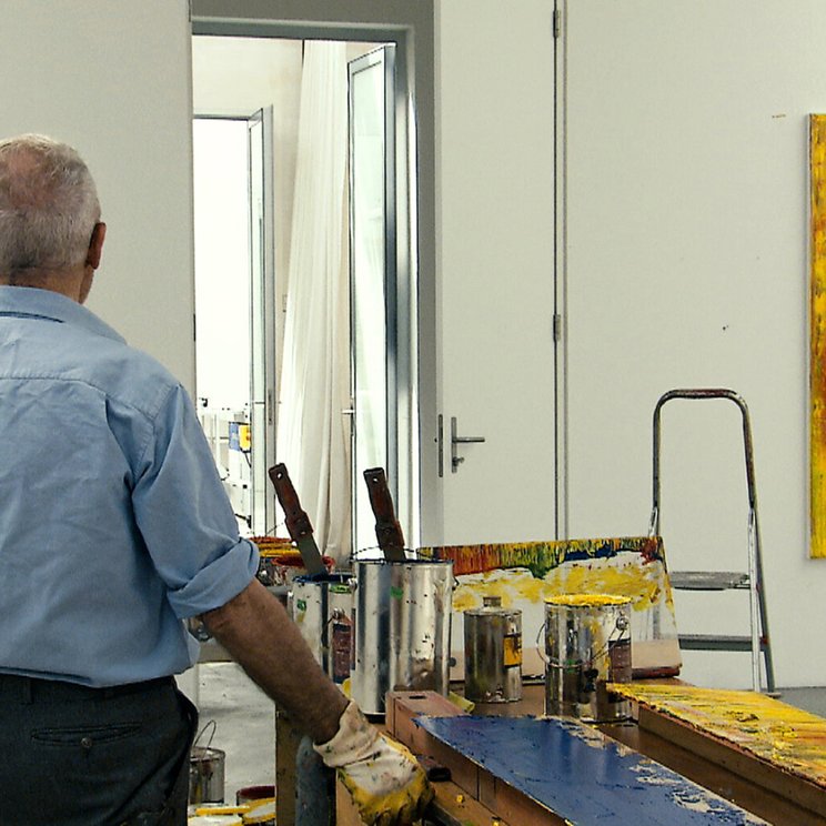 «Gerhard Richter Painting» © Johann Feindt, Frank Kranstedt, Dieter Stürmer/zero one film
