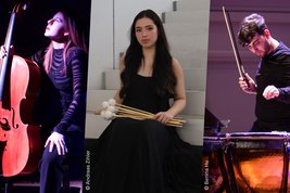 Hortense Airault, Hedi Yang, and Antonio Gaggiano © Edith Sharpin, Andreas Zihler and Benina Hu