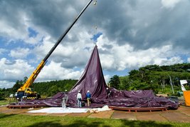 Lucerne Festival | Ark Nova | Matsushima 2013 © Anish Kapoor, all rights reserved. Foto: Go&Partners, Inc./Lucerne Festival Ark Nova