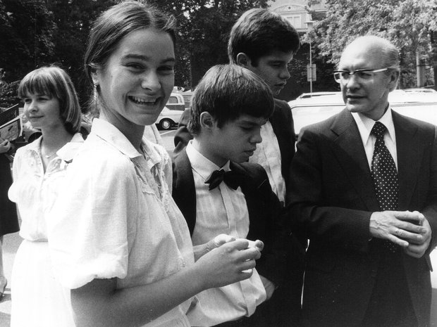 The Hagen siblings at their Lucerne debut in 1980