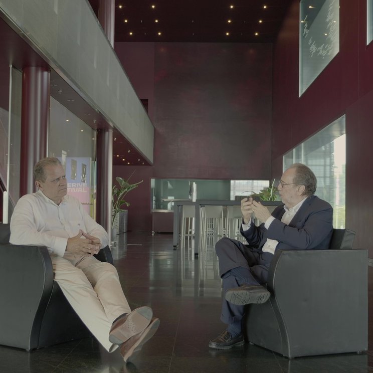 Michael Haefliger und Riccardo Chailly diskutieren über Mahlers 10. Sinfonie