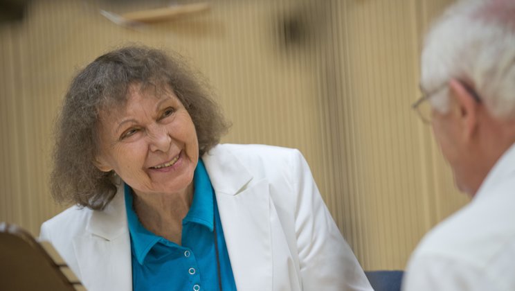 Sofia Gubaidulina as composer-in-residence at Lucerne Festival 2012 © Priska Ketterer / Lucerne Festival