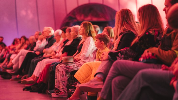Applaus bei den Ark Nova Family Days © Anish Kapoor all rights reserved. Photo: Mathyas Kurmann / Lucerne Festival