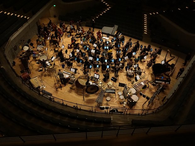 A bird's eye view from the dress rehearsal