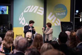 Post-Concert-Talk © Manuela Jans/Lucerne Festival