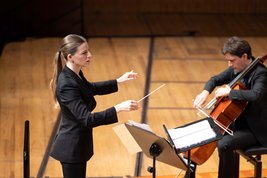 Ensemble des Lucerne Festival Contemporary Orchestra (LFCO) | Johanna Malangré | Maximilian Hornung © Manuela Jans/Lucerne Festival
