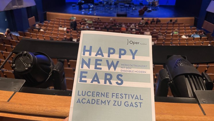 Lucerne Festival Academy at Happy New Ears © Sofia Ouyang