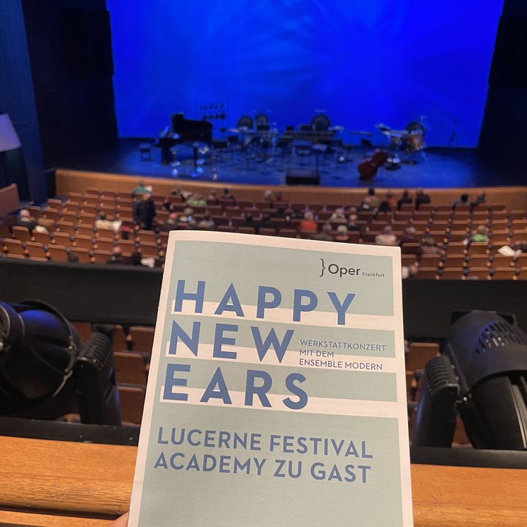 Lucerne Festival Academy at Happy New Ears © Sofia Ouyang