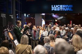 Post-Concert Talk © Andreas Becker/Lucerne Festival