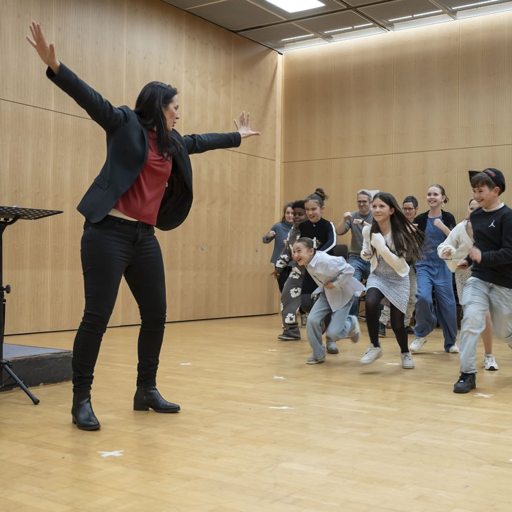Children's concert introduction with students of the HSLU © Priska Ketterer / Lucerne Festival