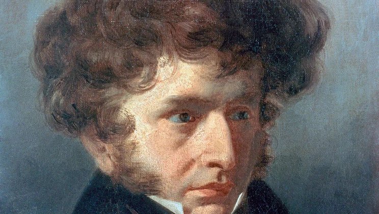 Der junge Hector Berlioz, Portrait von Émile Signol (1832)