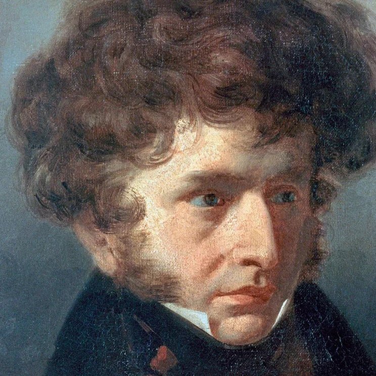 Der junge Hector Berlioz, Portrait von Émile Signol (1832)