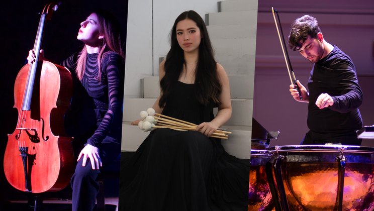 Hortense Airault, Hedi Yang und Antonio Gaggiano © Edith Sharpin, Andreas Zihler und Benina Hu